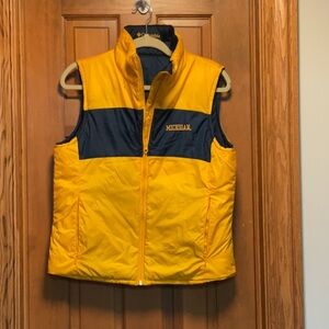 Columbia Yellow and Navy Vest